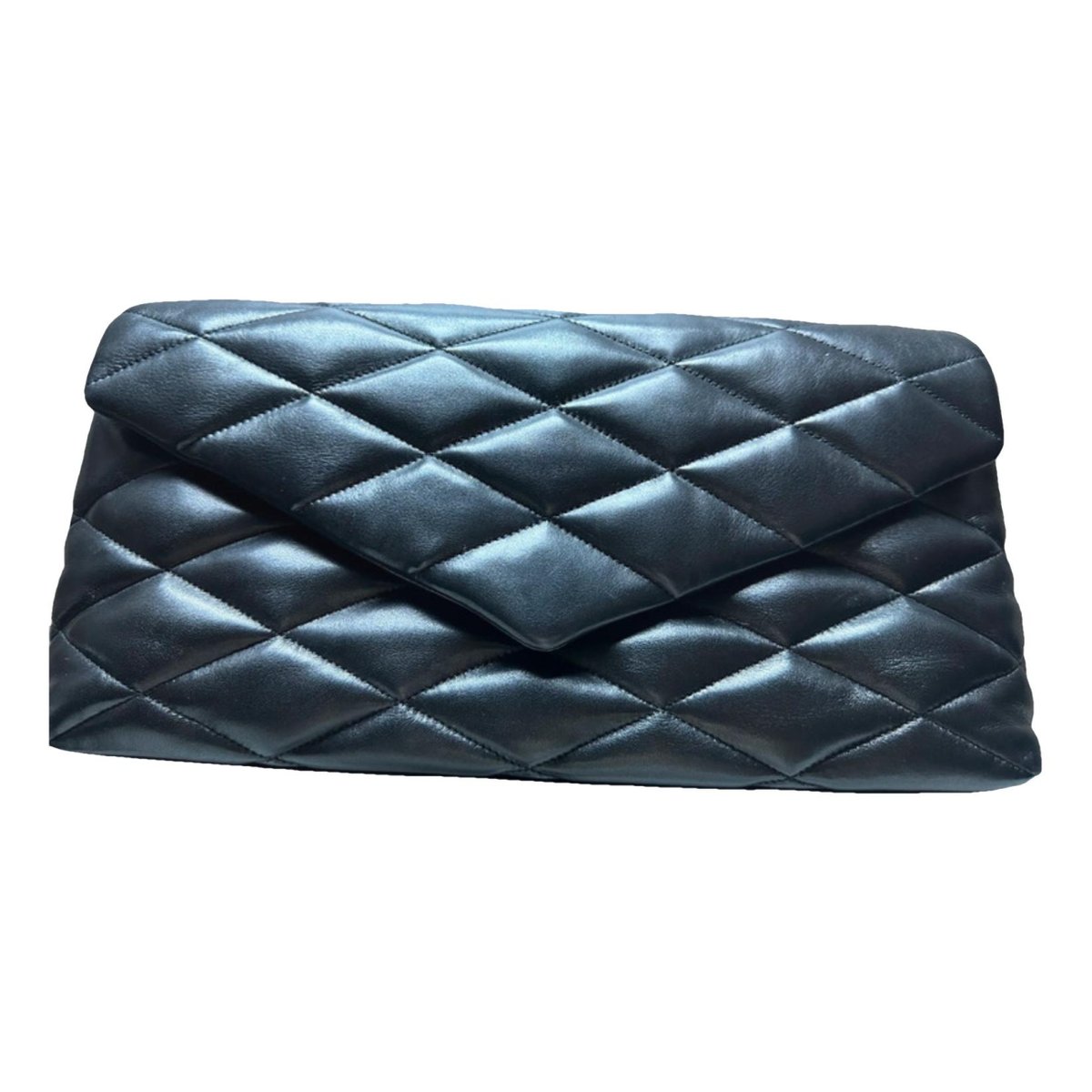Envelope leather handbag