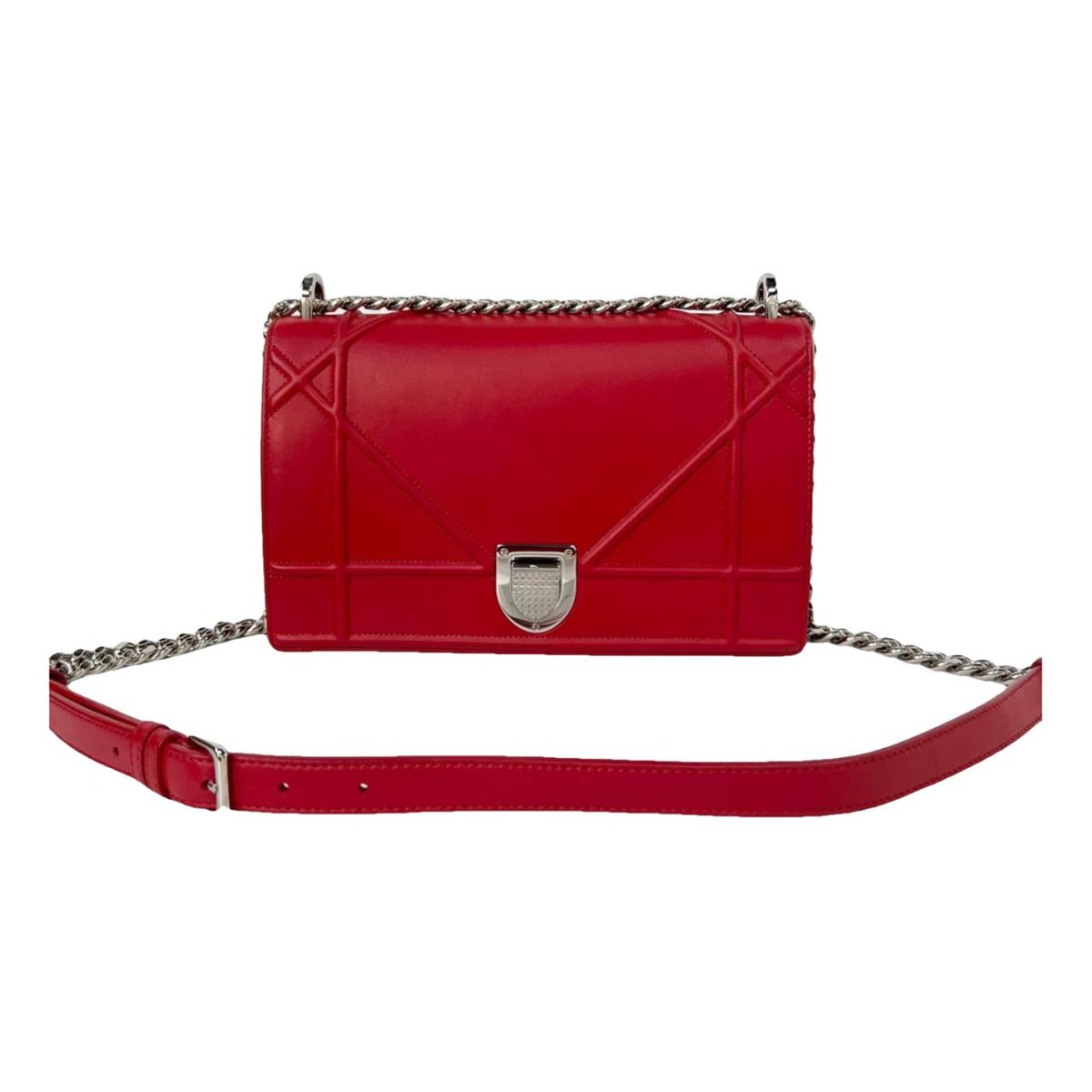 Diorama leather crossbody bag