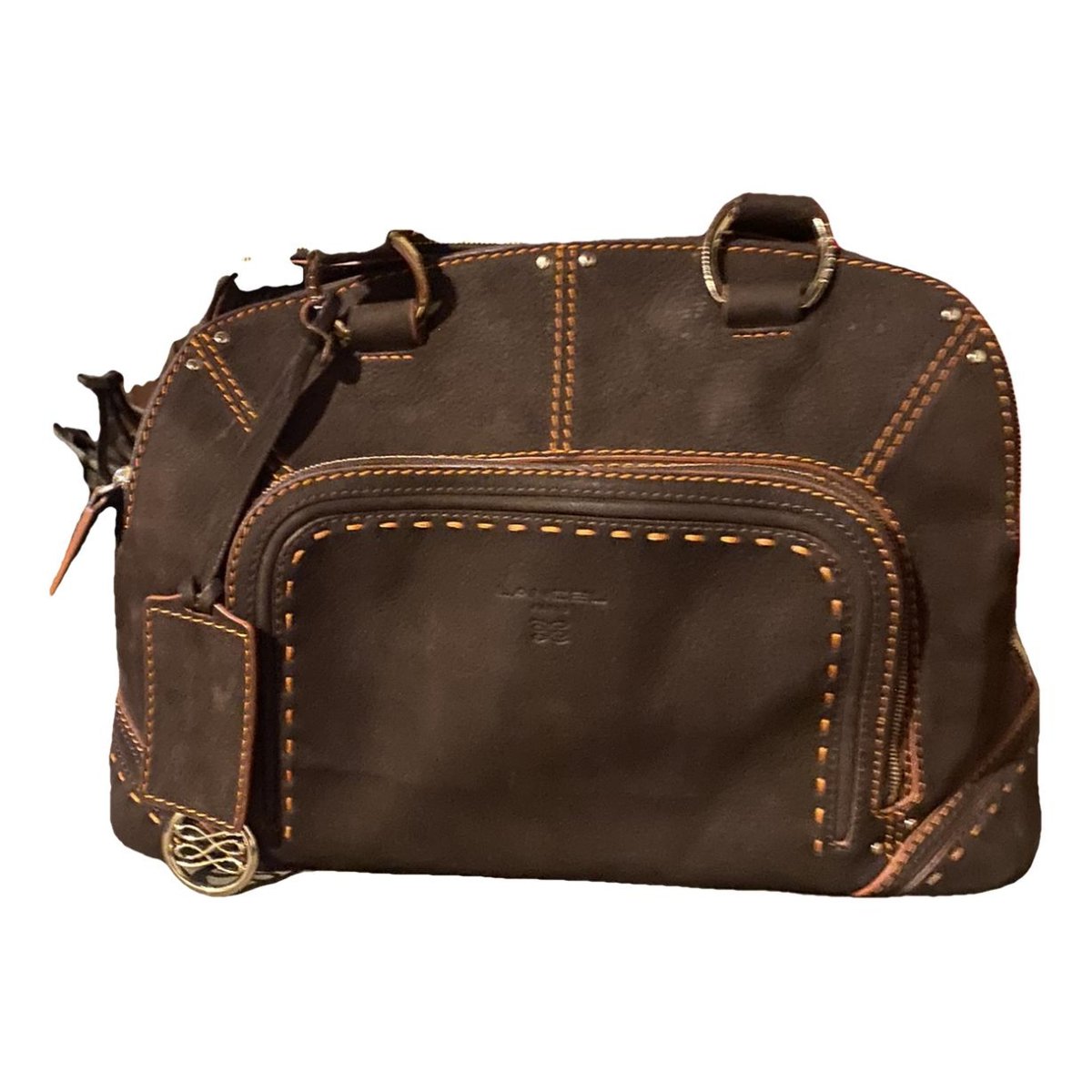 Mademoiselle Adjani leather handbag