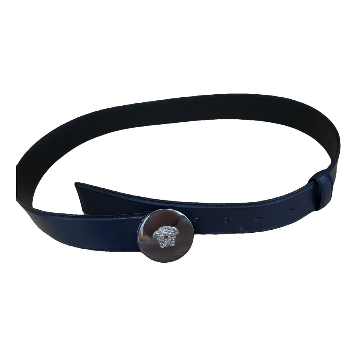Medusa leather belt