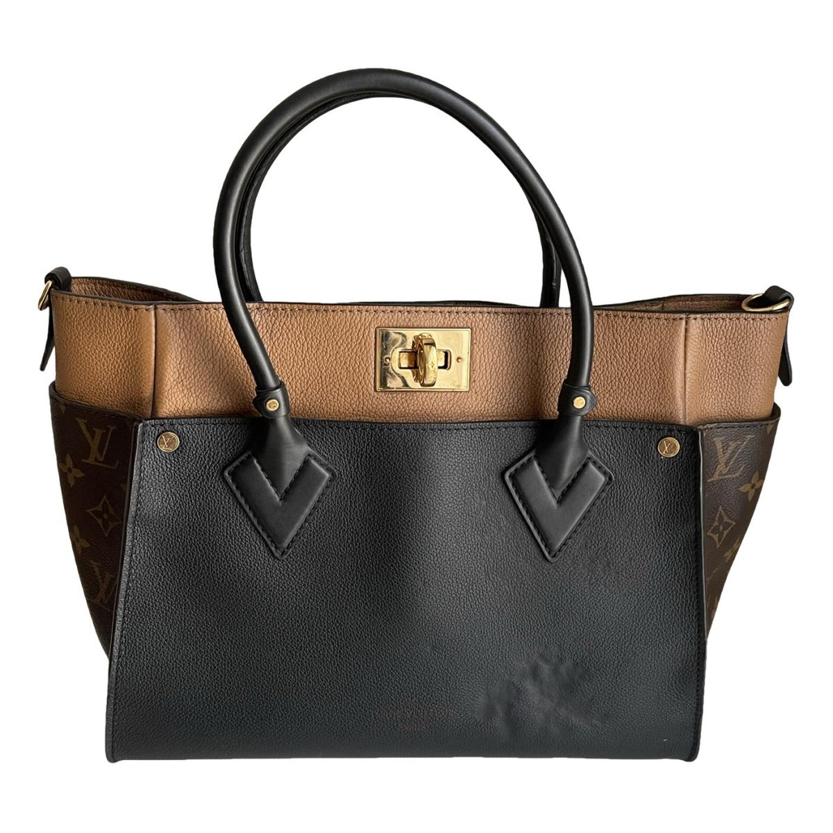On My Side leather handbag