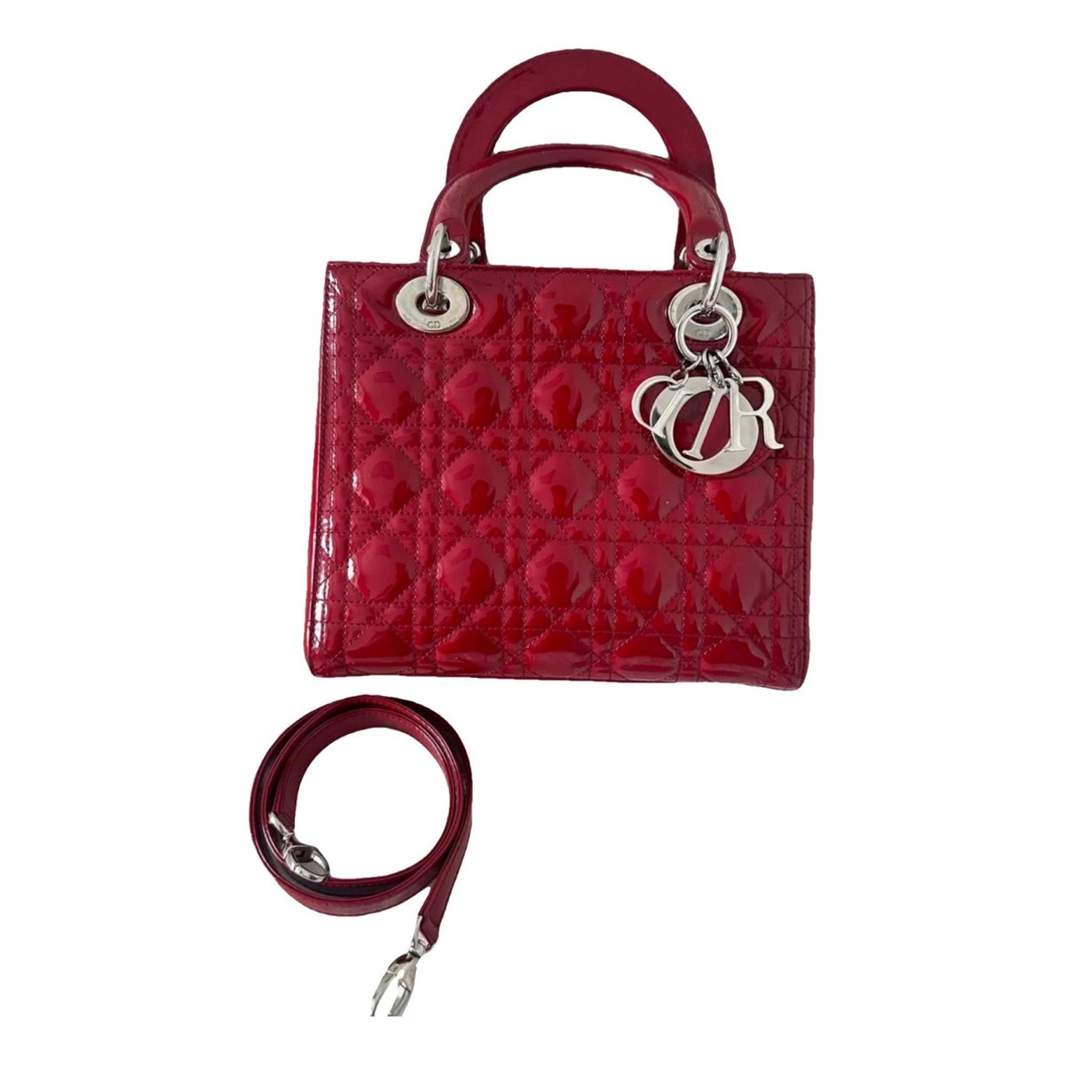 Lady Dior leather handbag