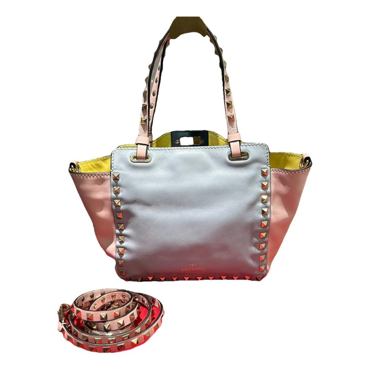 Micro Rockstud leather handbag