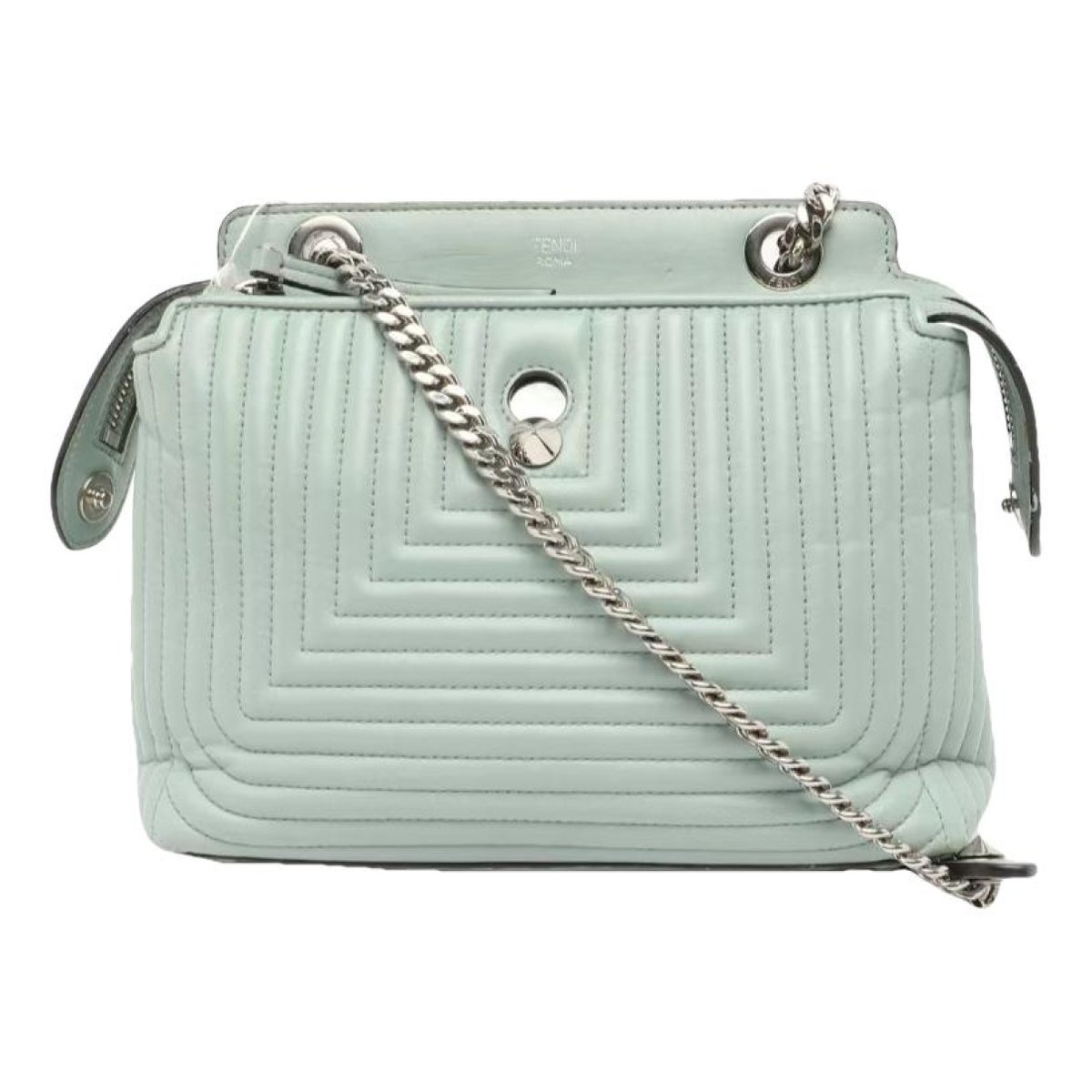 Dot Com leather crossbody bag
