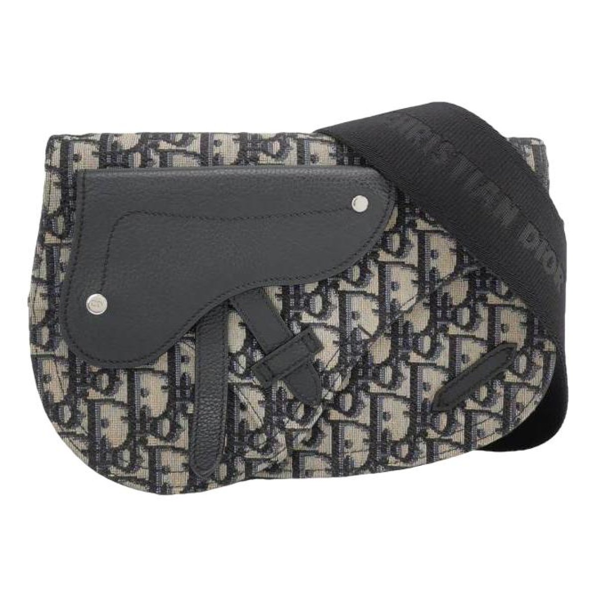 Saddle cloth crossbody bag