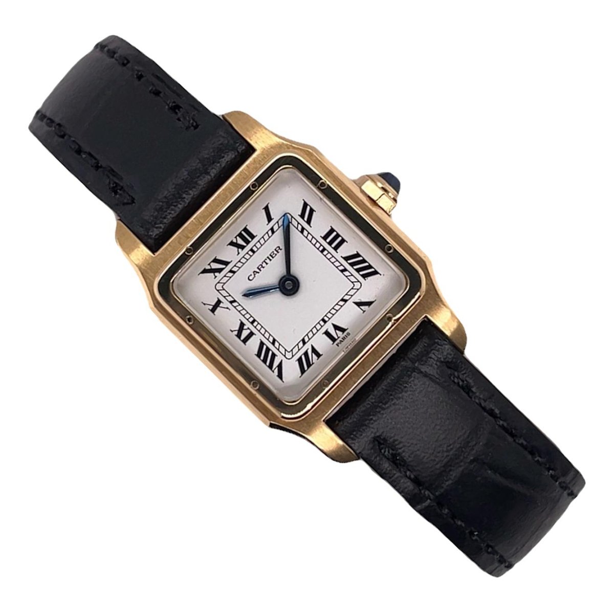 Santos Dumont yellow gold watch