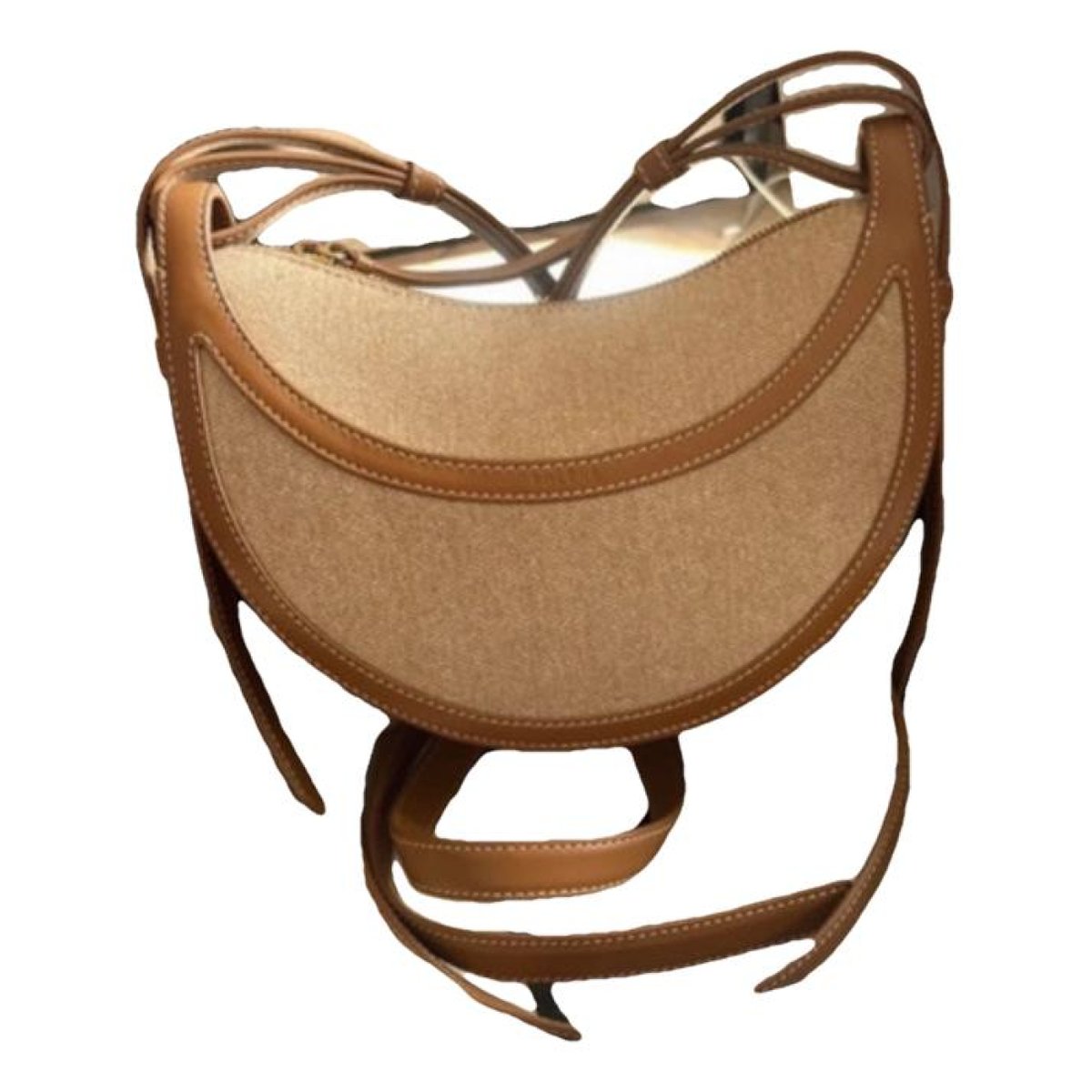 Numéro Dix leather crossbody bag