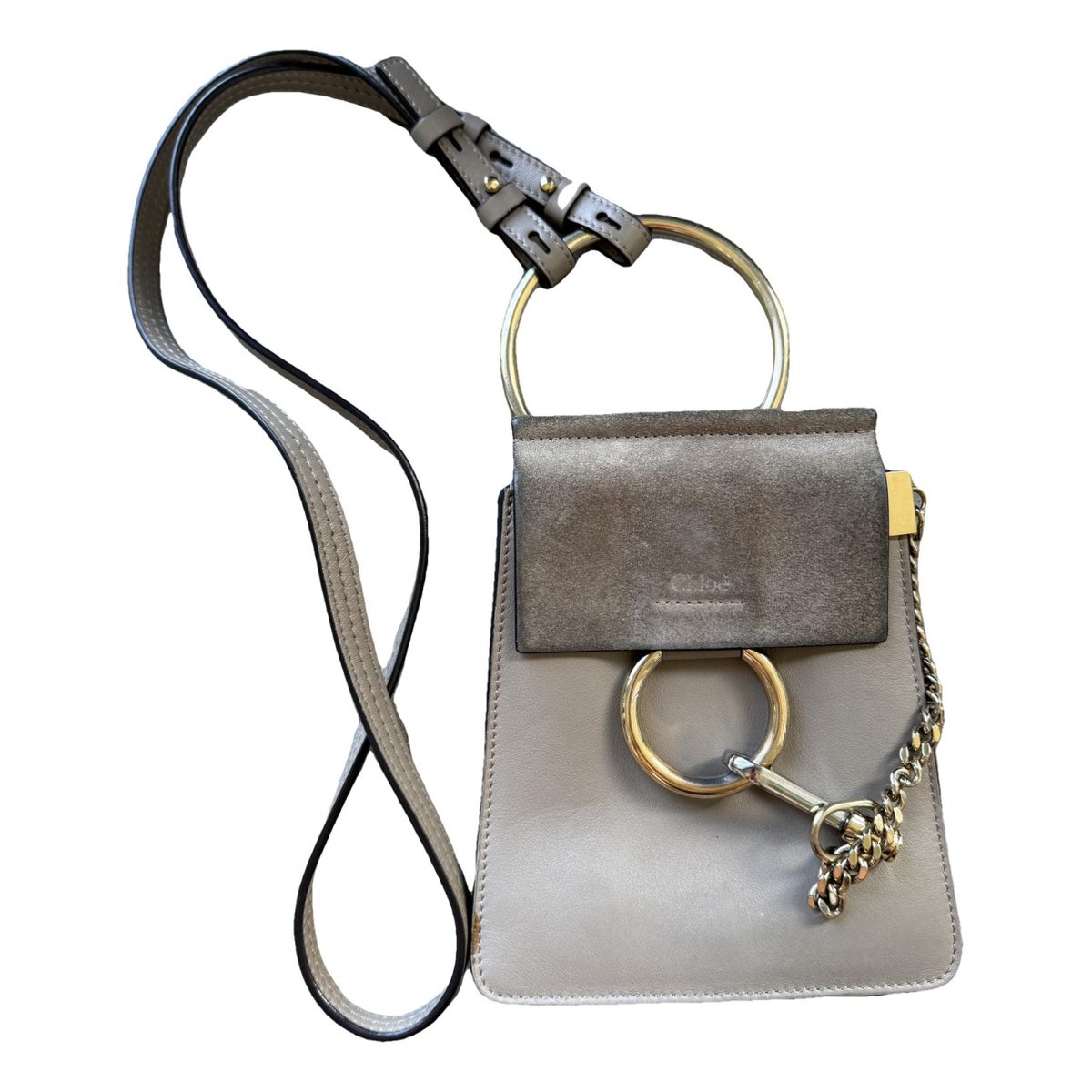 Faye leather crossbody bag