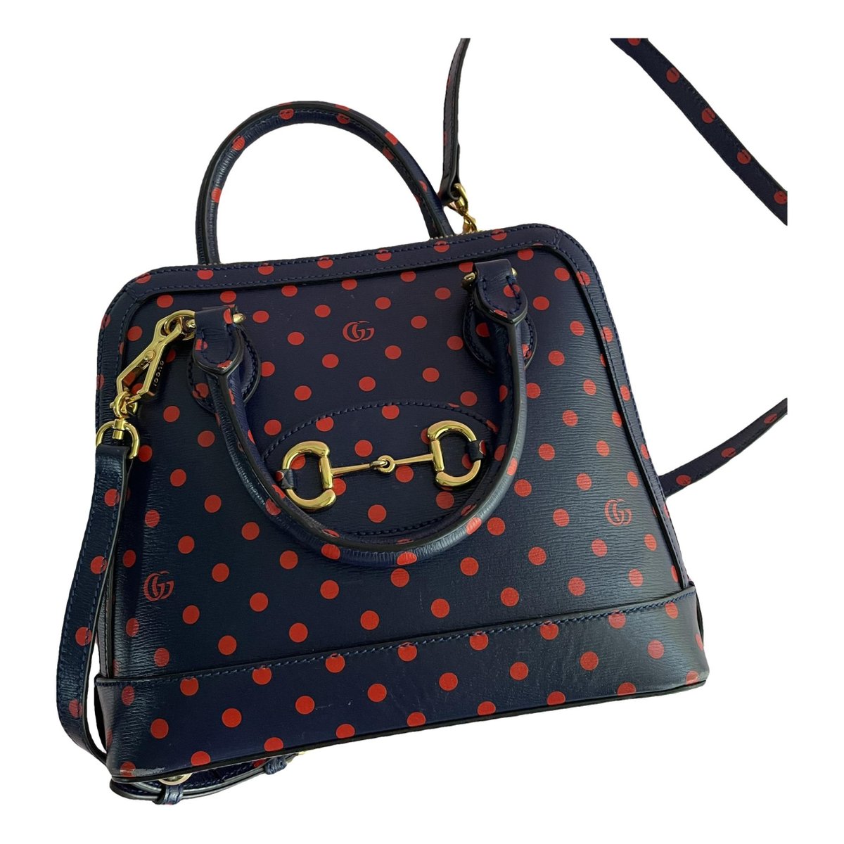 Handle Horsebit 1955 leather handbag