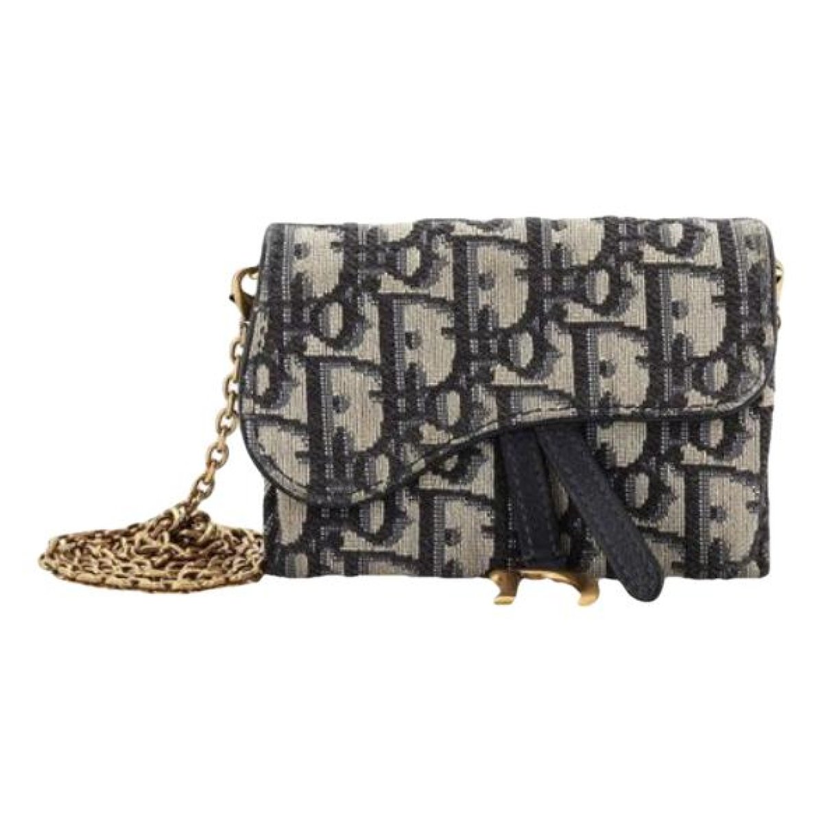 Saddle cloth clutch bag