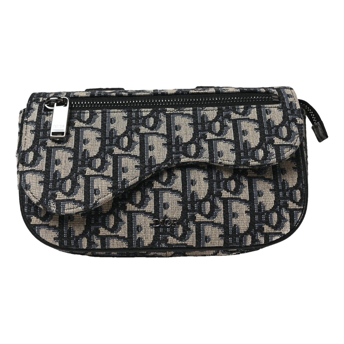 Saddle rectangular cloth handbag