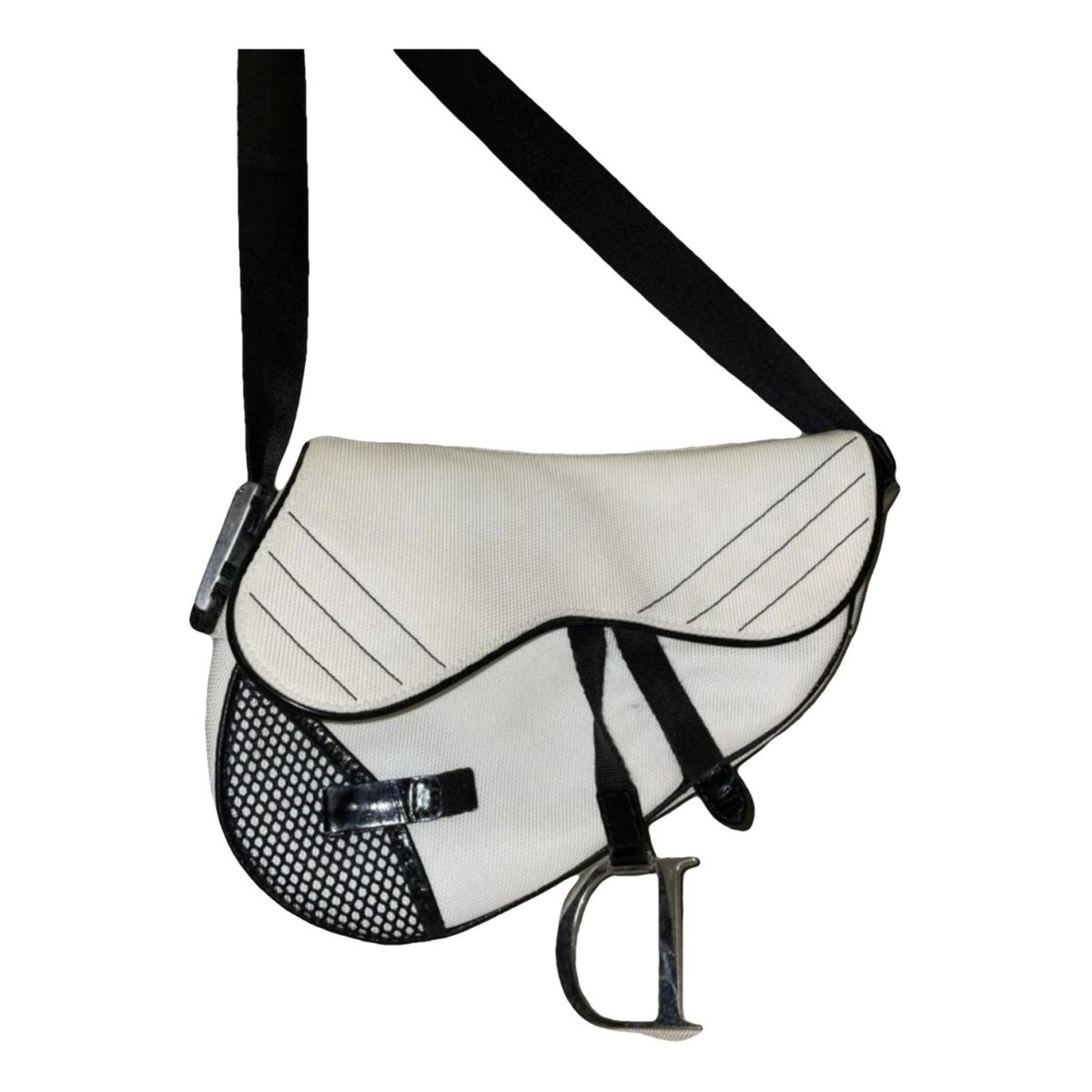 Saddle Vintage cloth handbag