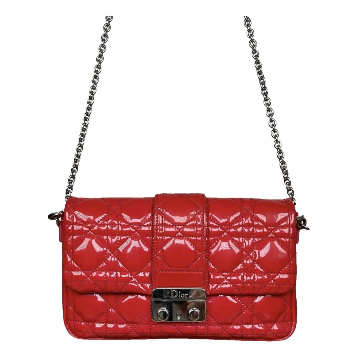 Miss Dior patent leather crossbody bag