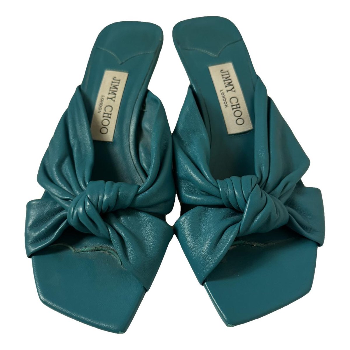 Avenue leather mules