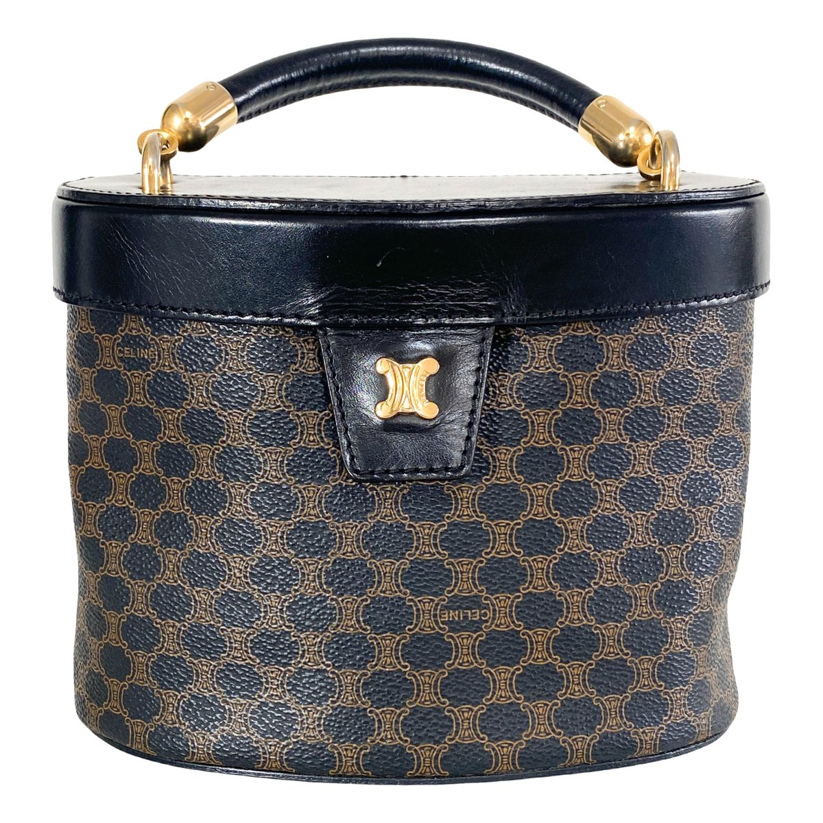 Tambour cloth handbag