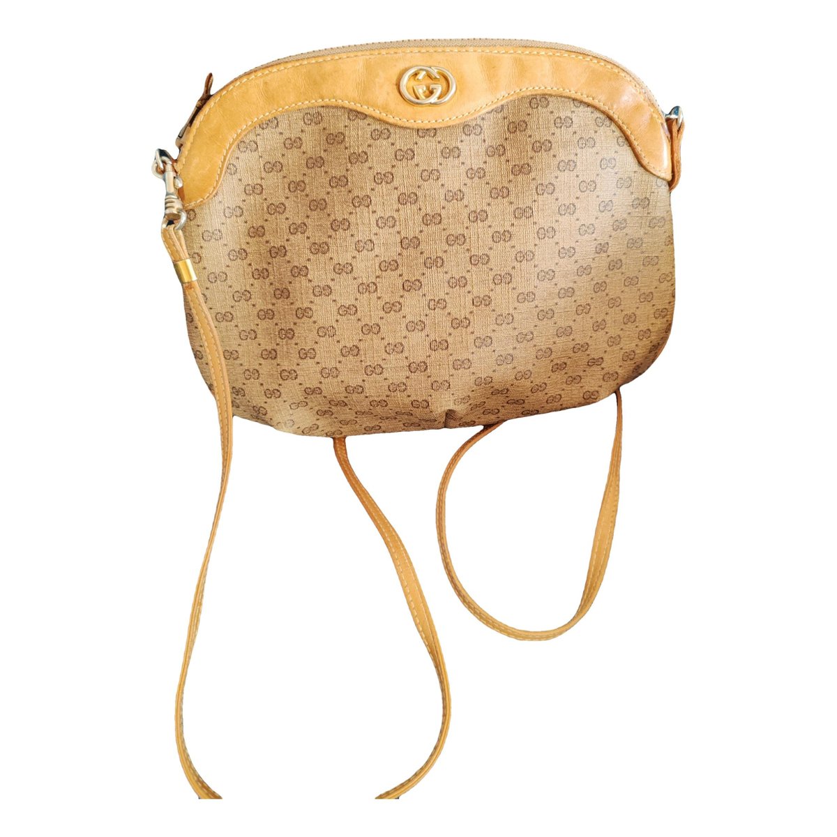 Ophidia Dome leather handbag