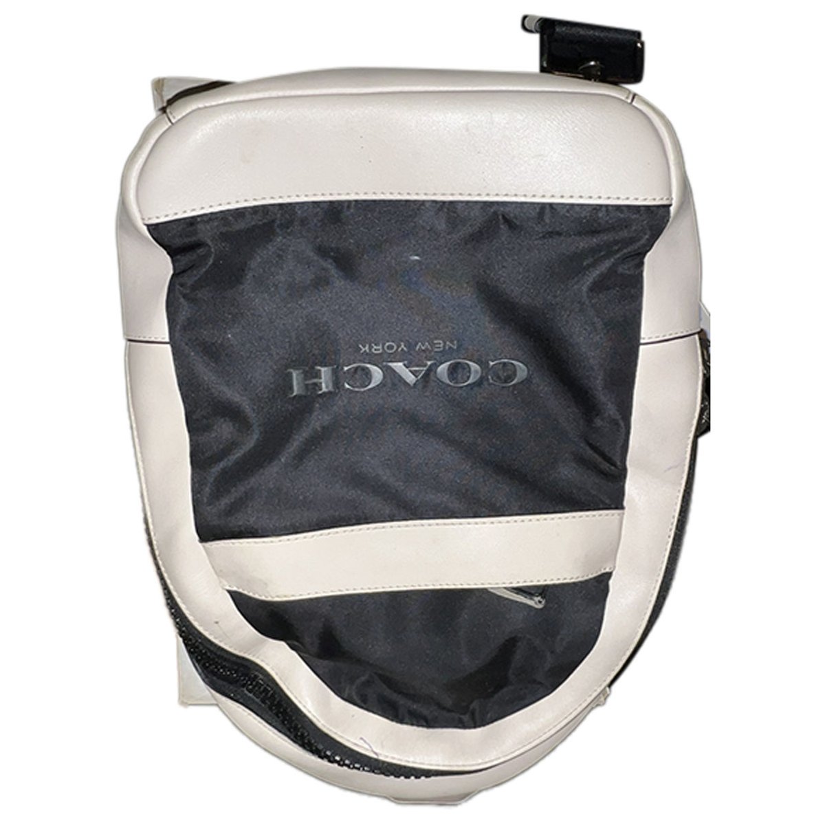 Campus leather backpack