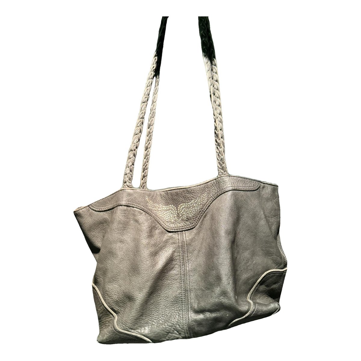 Daily leather handbag