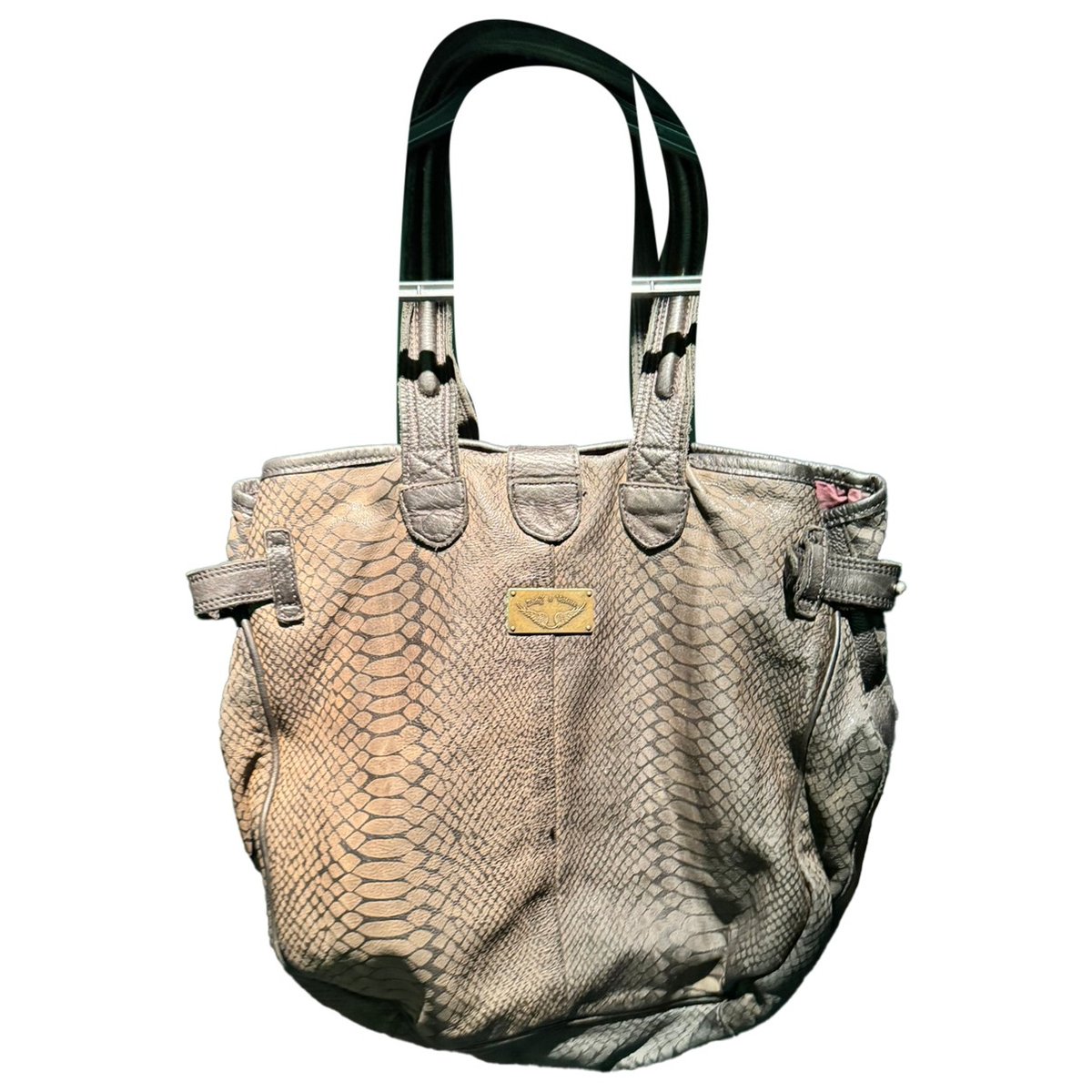 Daily leather handbag