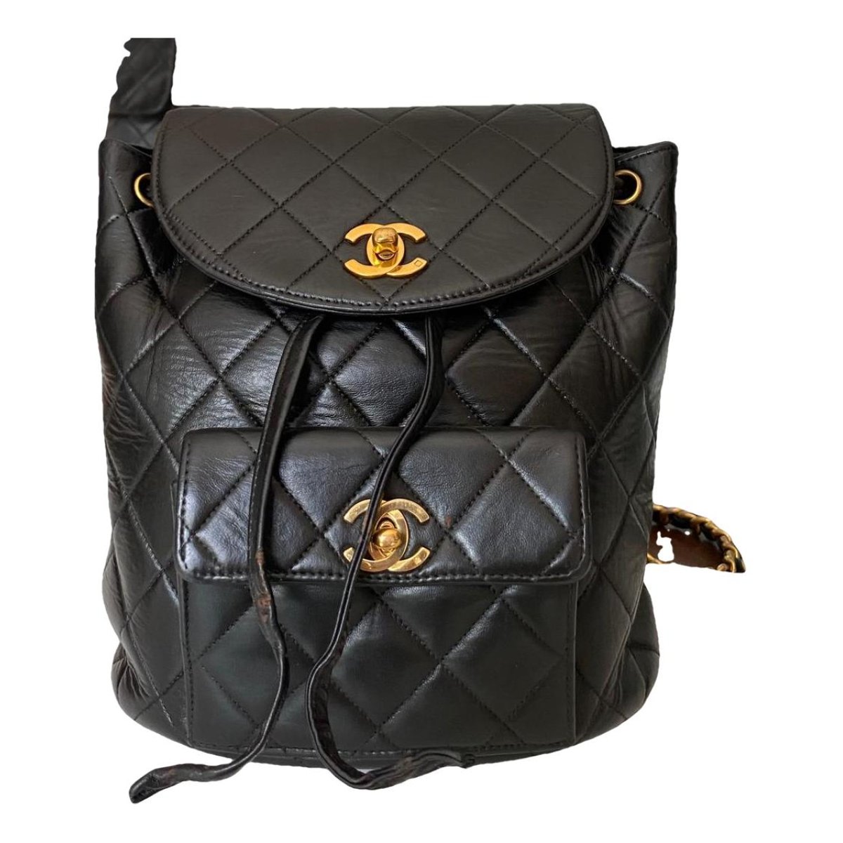 Duma leather backpack