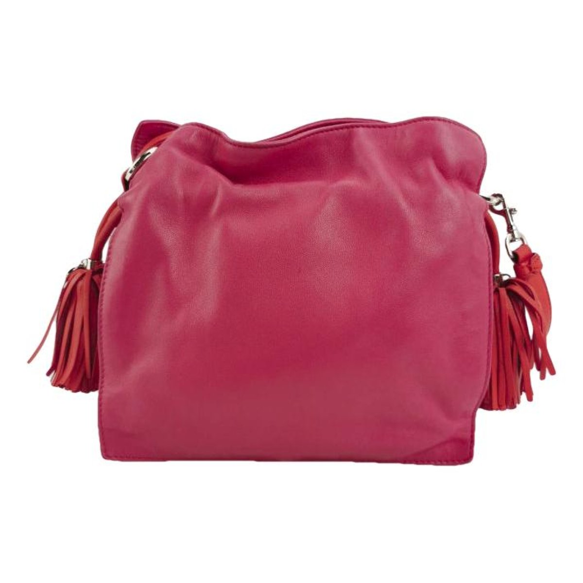 Flamenco leather handbag