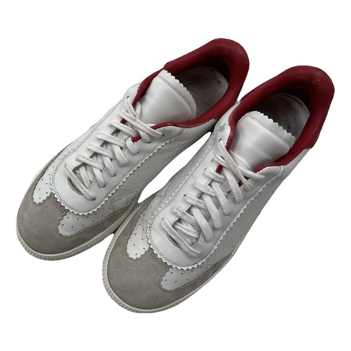 Bryce leather trainers