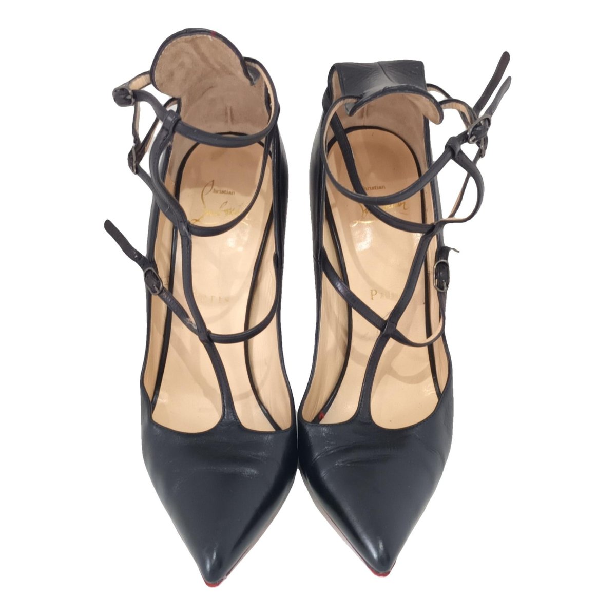 Fliketta leather heels