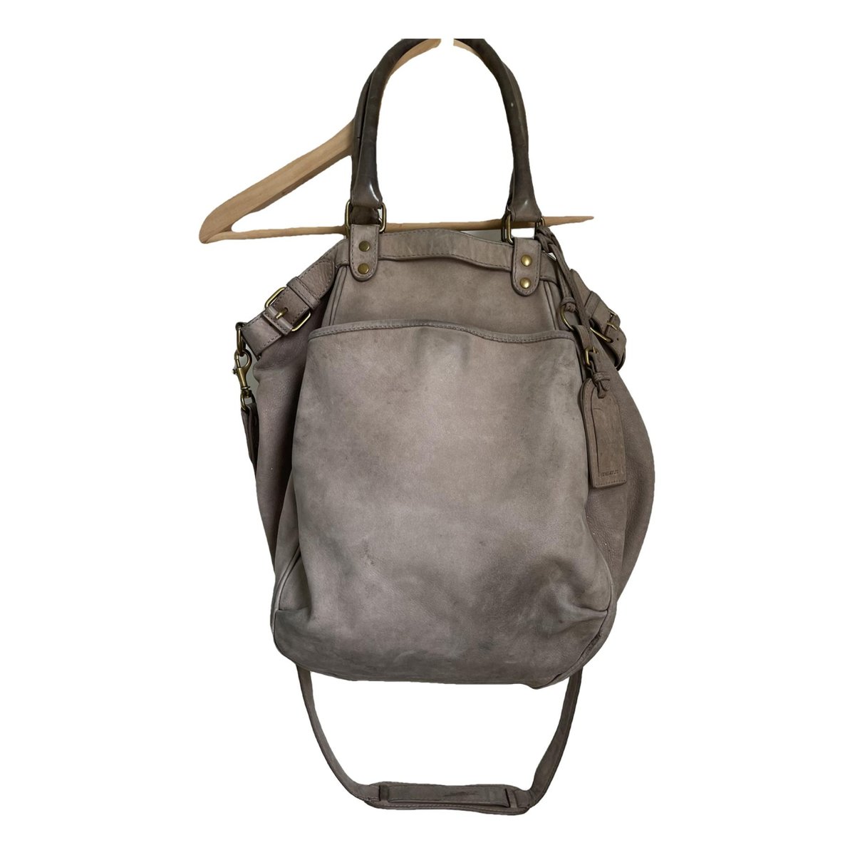 Lune leather crossbody bag
