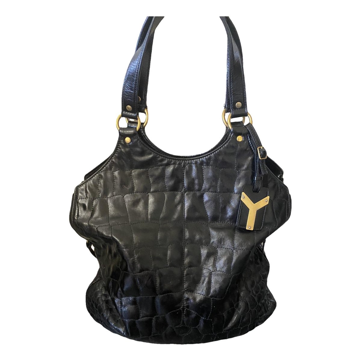 Tribute leather handbag