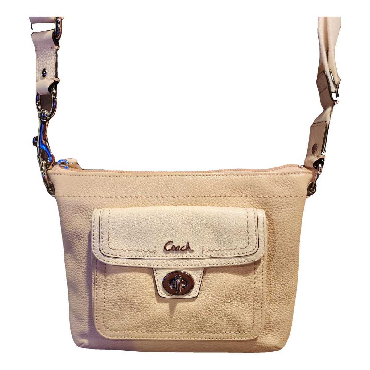 Parker leather crossbody bag