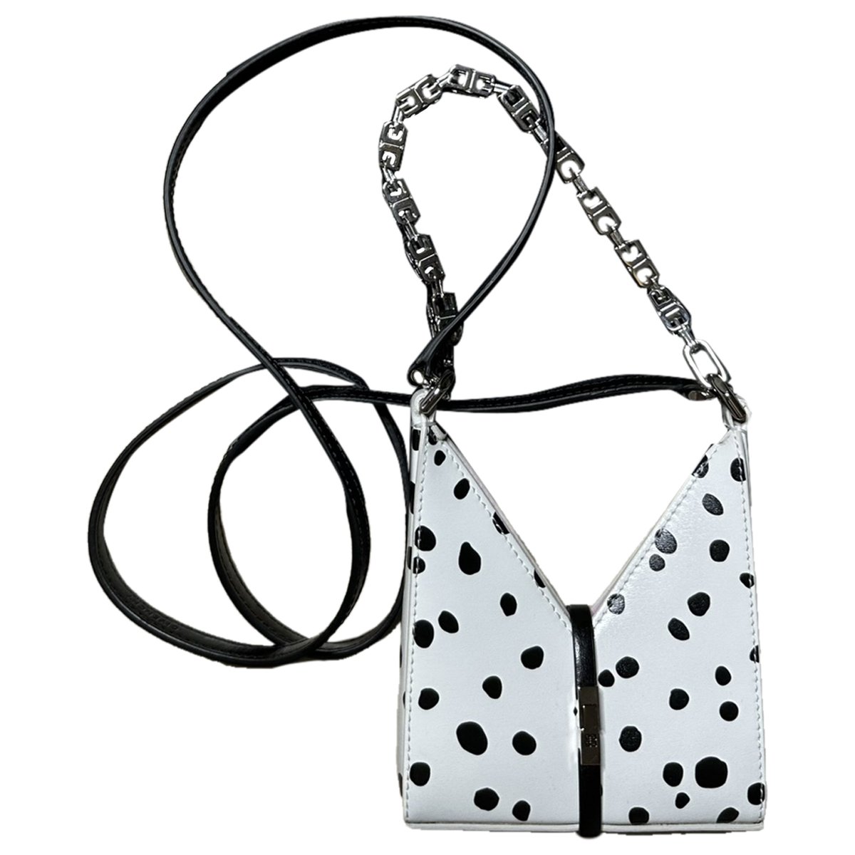 Cut Out leather handbag