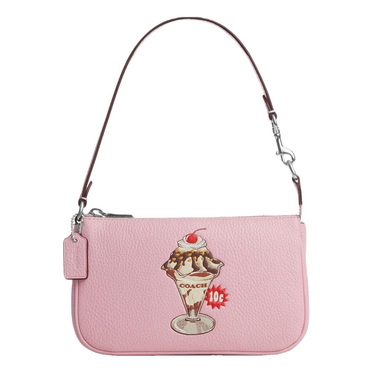 Wristlet nolita 19 leather handbag