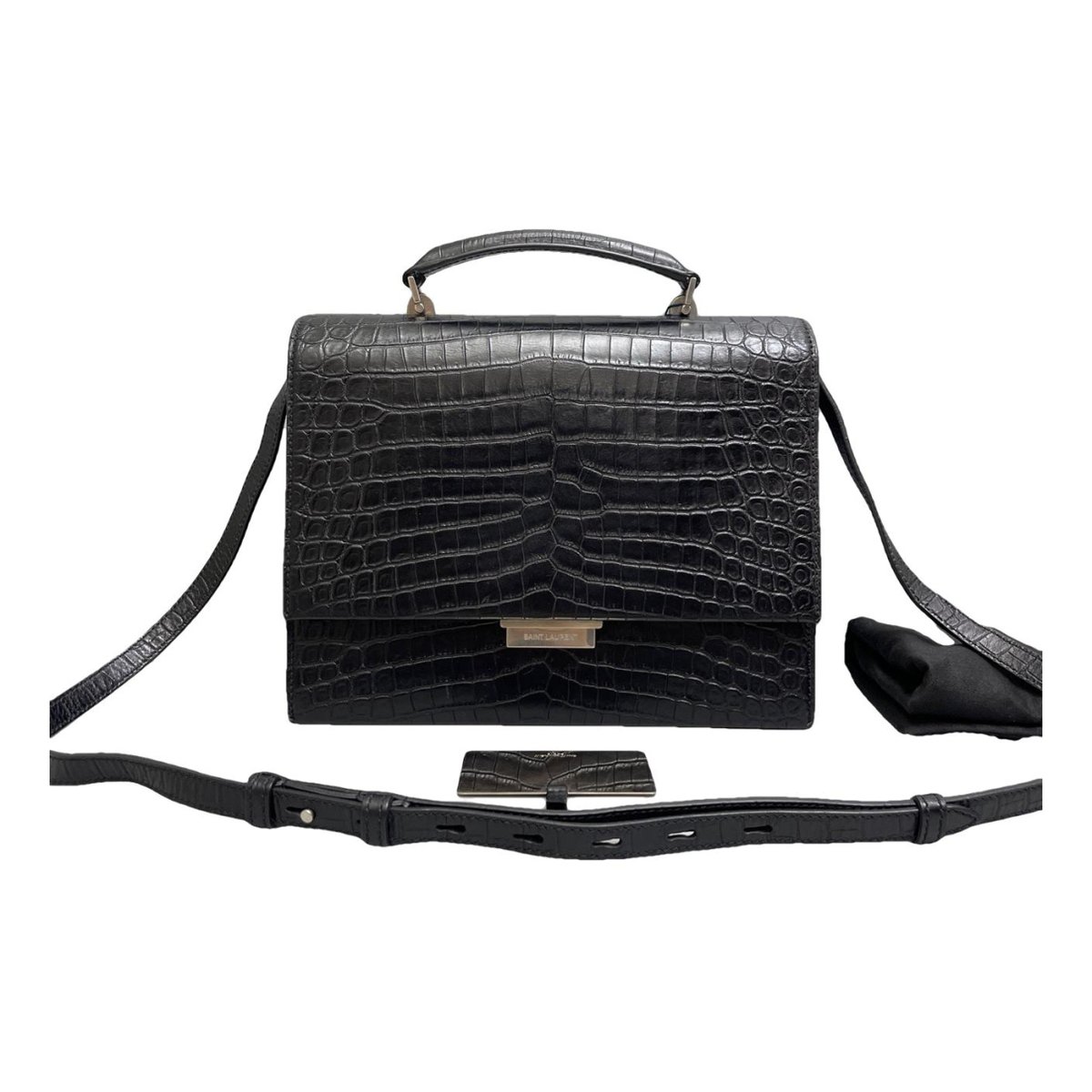 Babylone leather crossbody bag