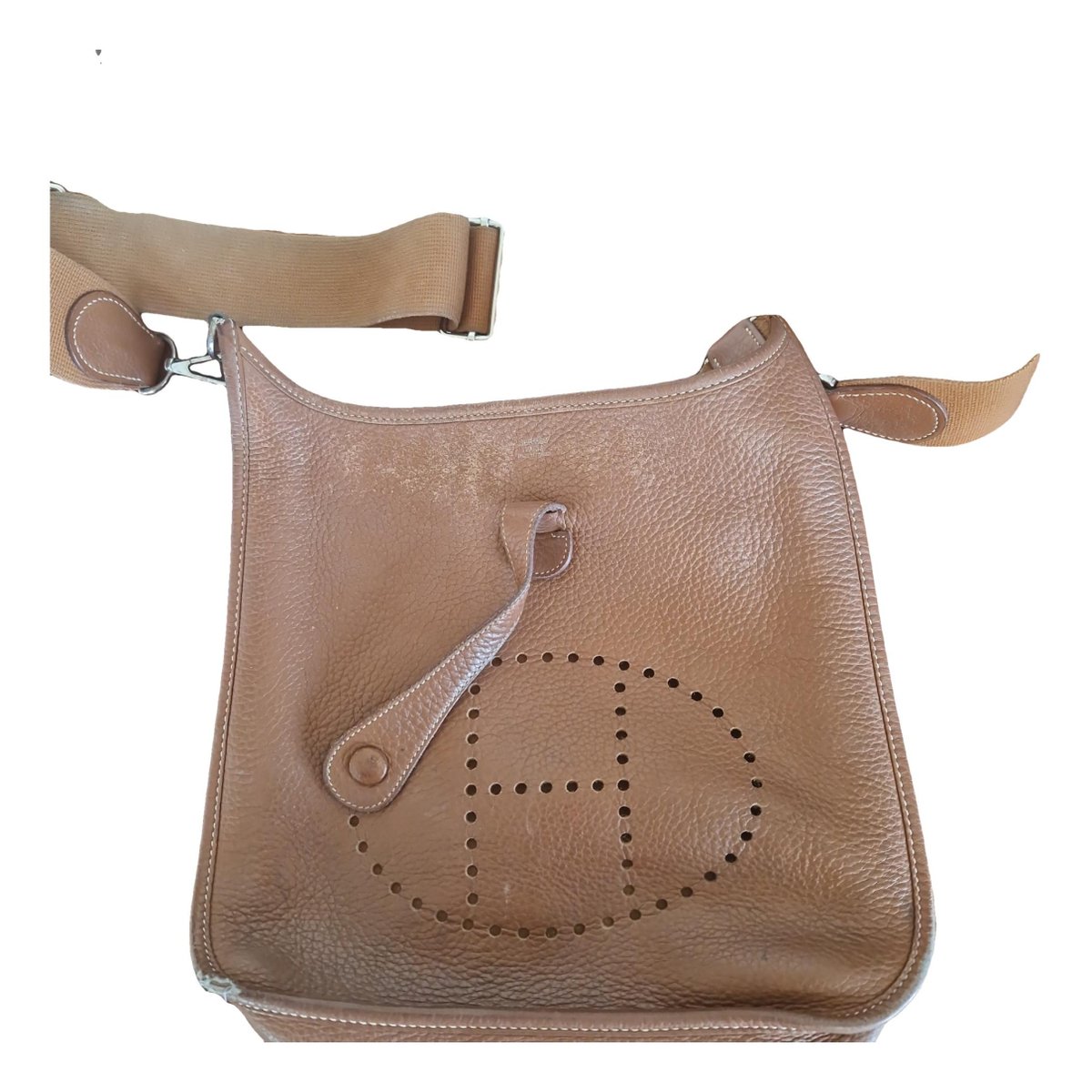 Evelyne leather crossbody bag