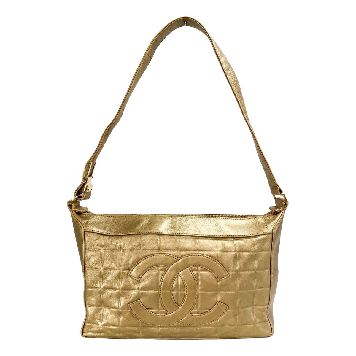 East West Chocolate Bar leather handbag