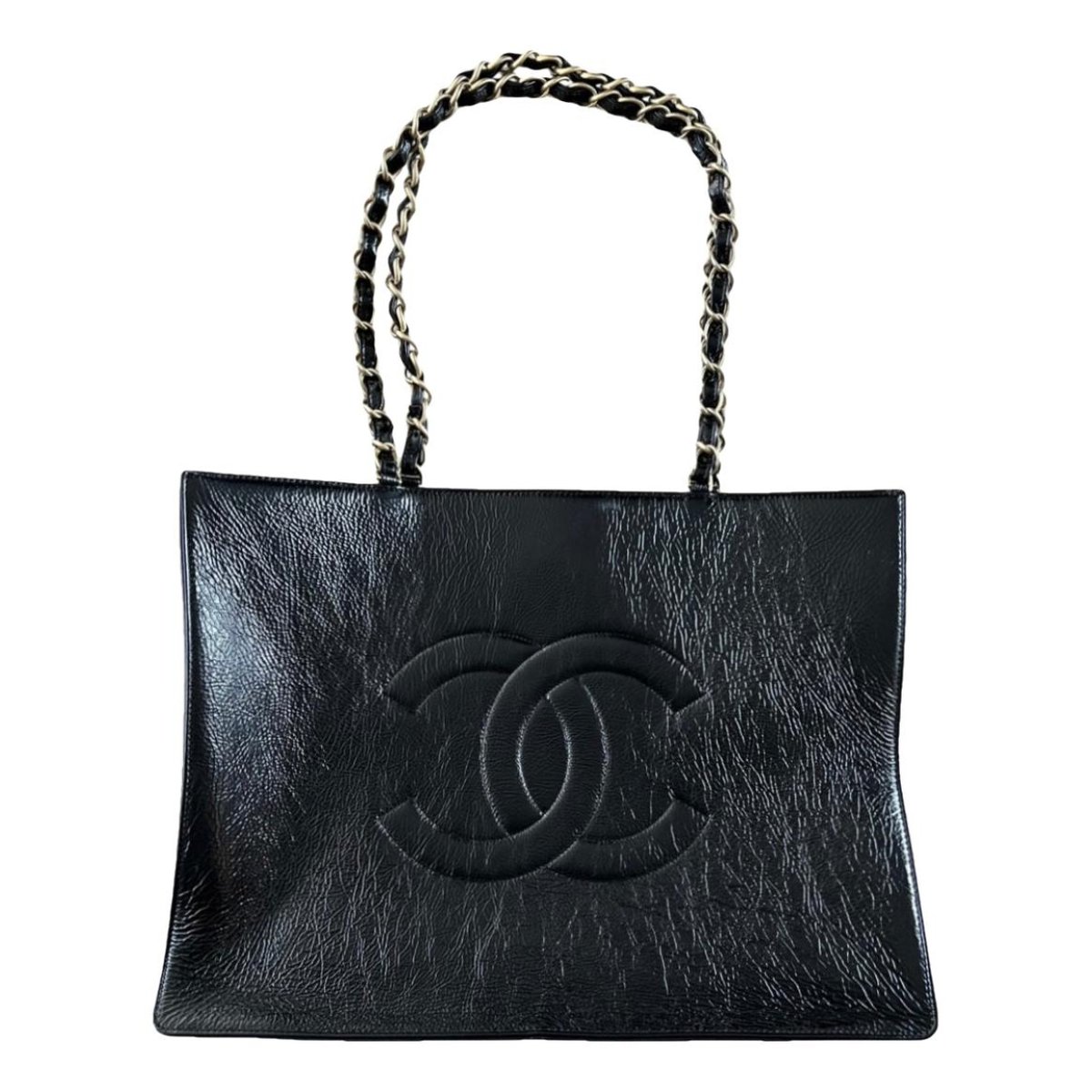 Grand shopping leather tote