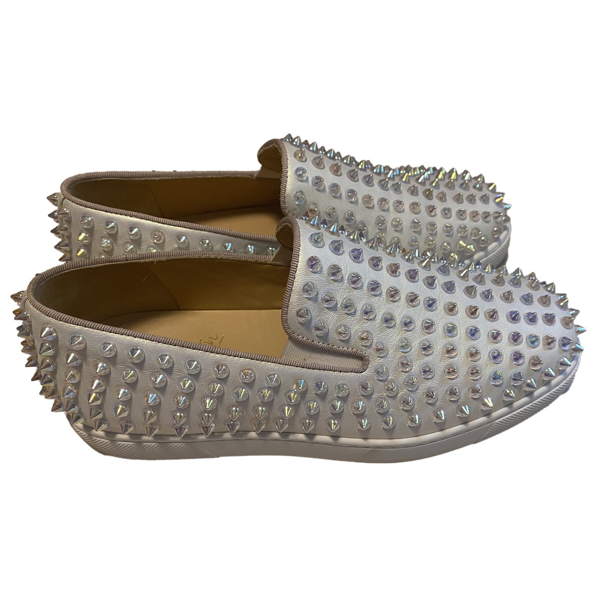 Roller Boat leather trainers