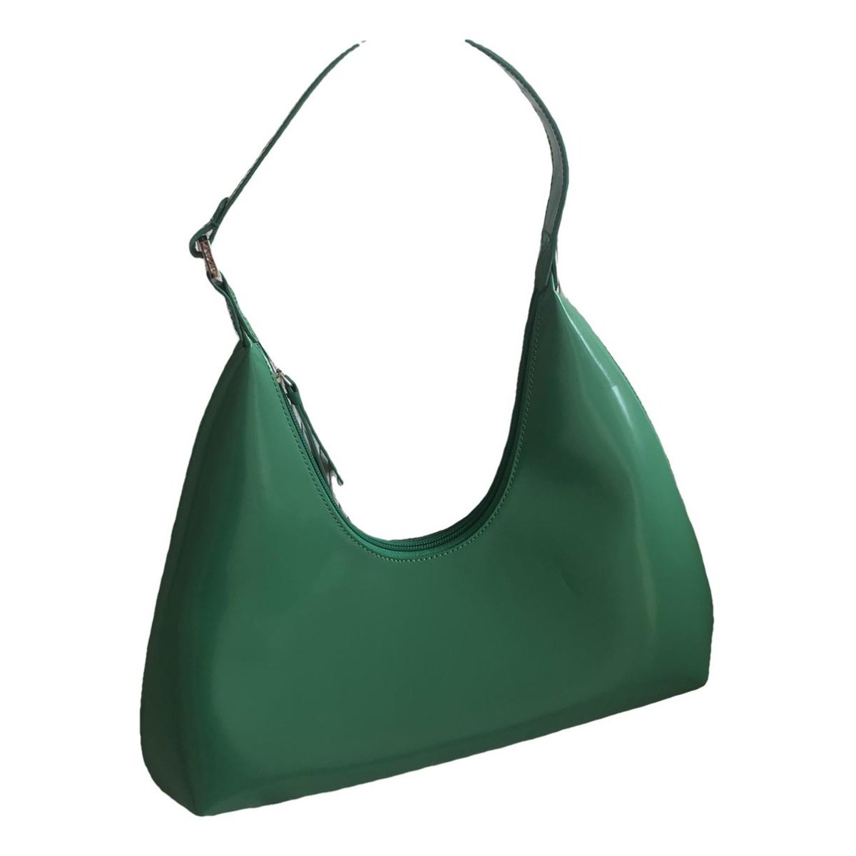 Amber leather handbag