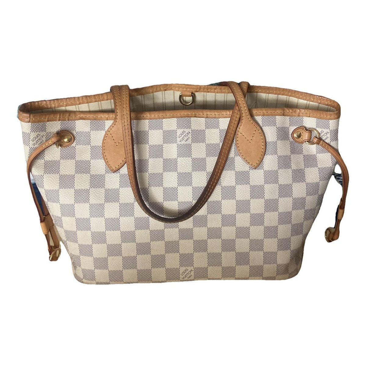 Neverfull leather tote