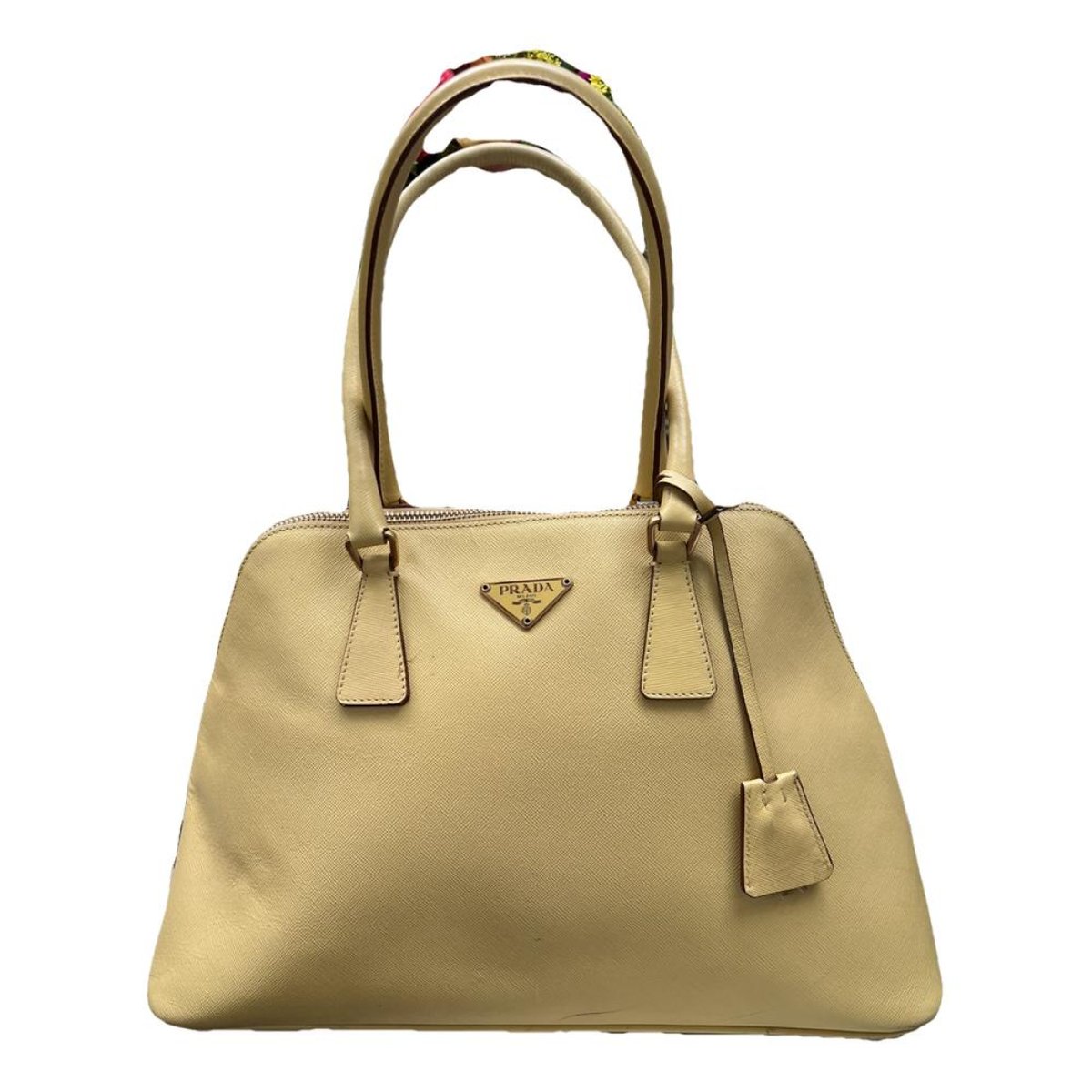 Promenade leather handbag