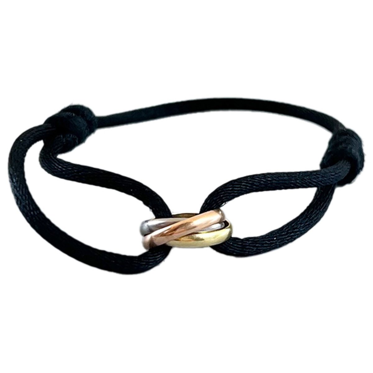 Trinity yellow gold bracelet