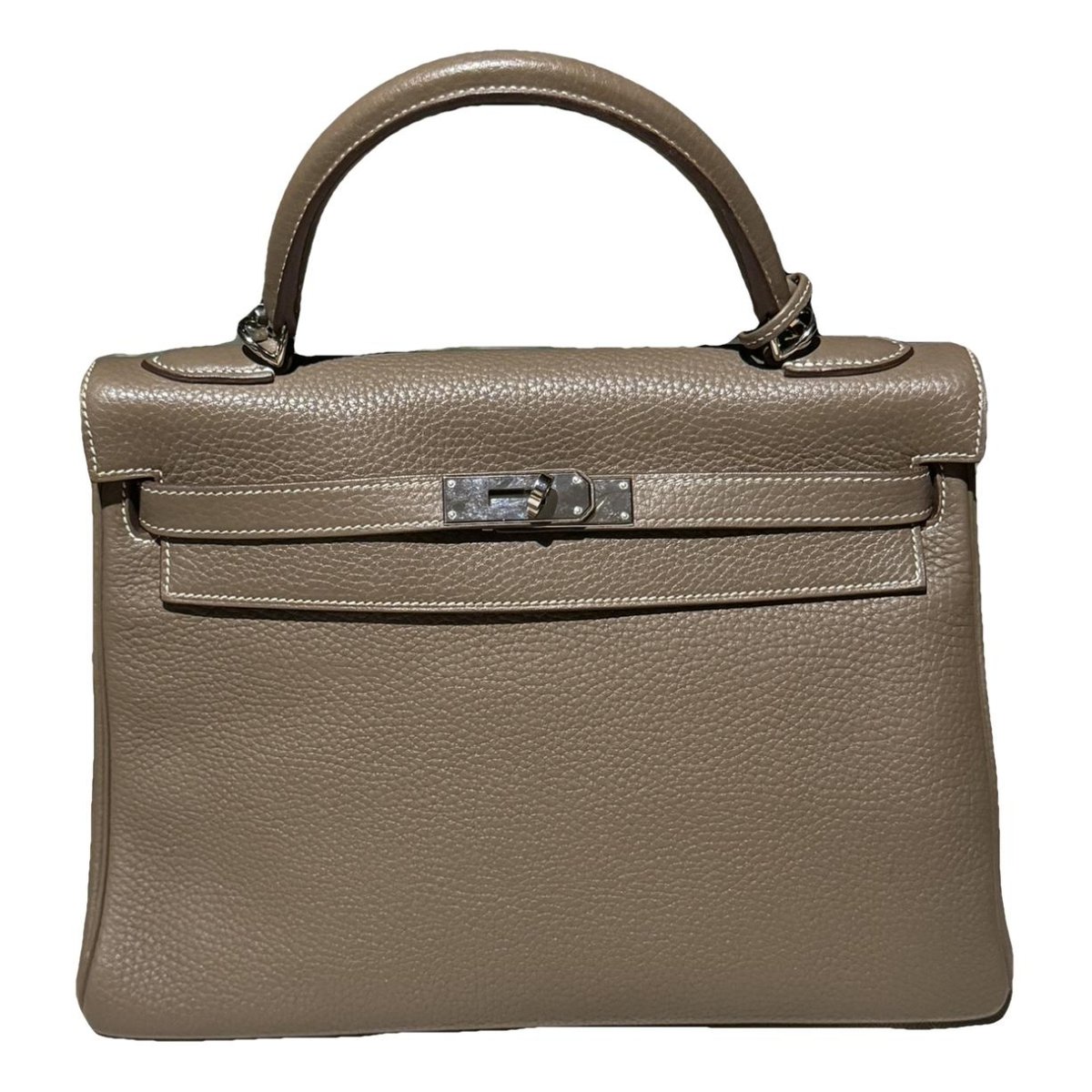 Kelly 32 leather handbag