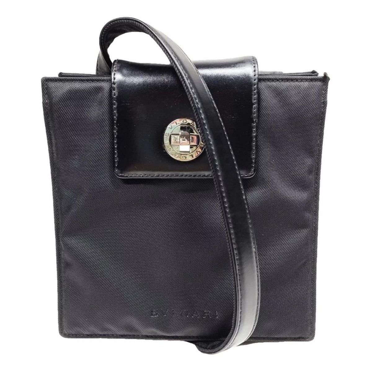 Bulgari leather handbag