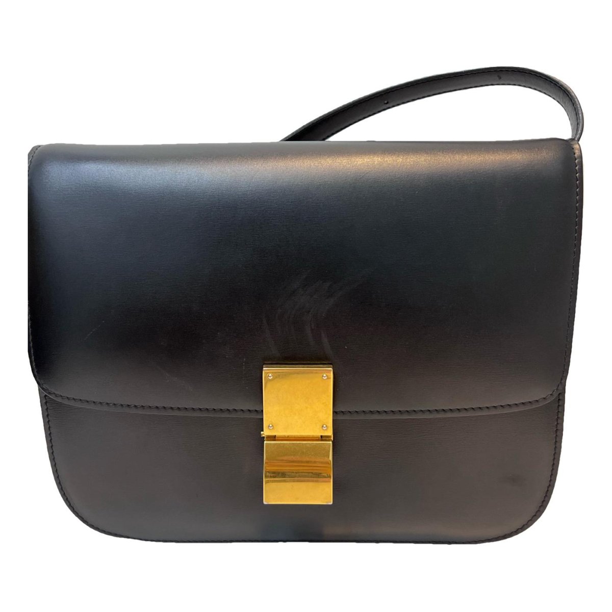 Classic leather crossbody bag