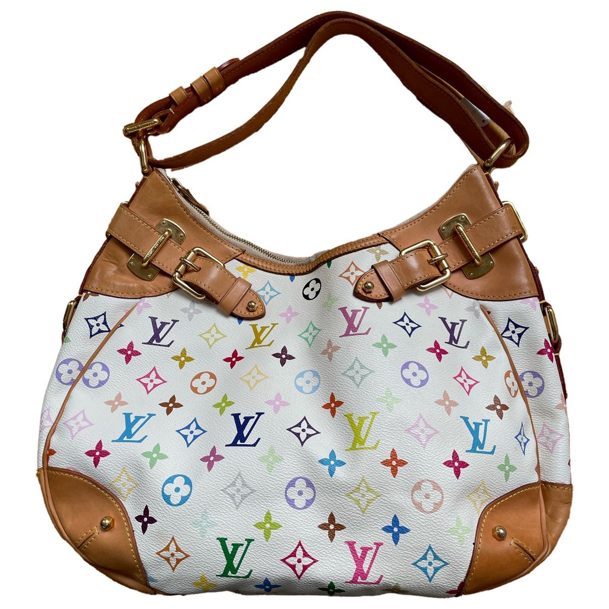 Greta leather handbag