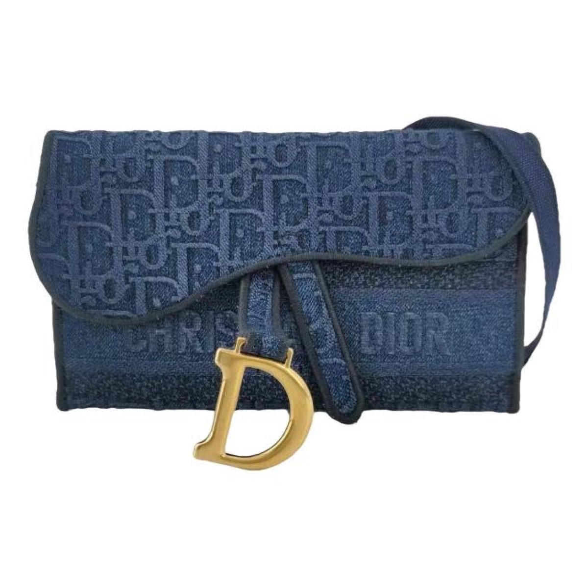 Double Saddle leather handbag