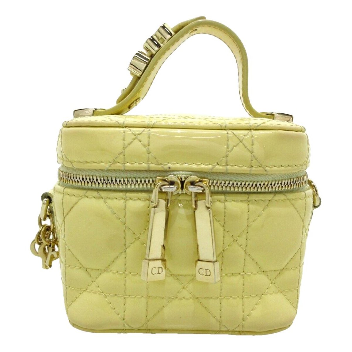 DiorTravel patent leather vanity case