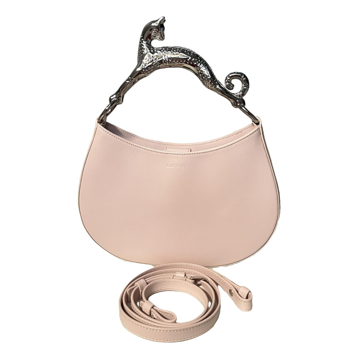 Pencil Chat leather crossbody bag