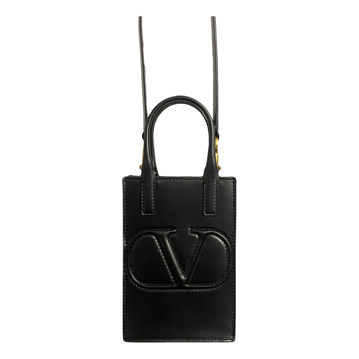 Tote VLTN leather handbag