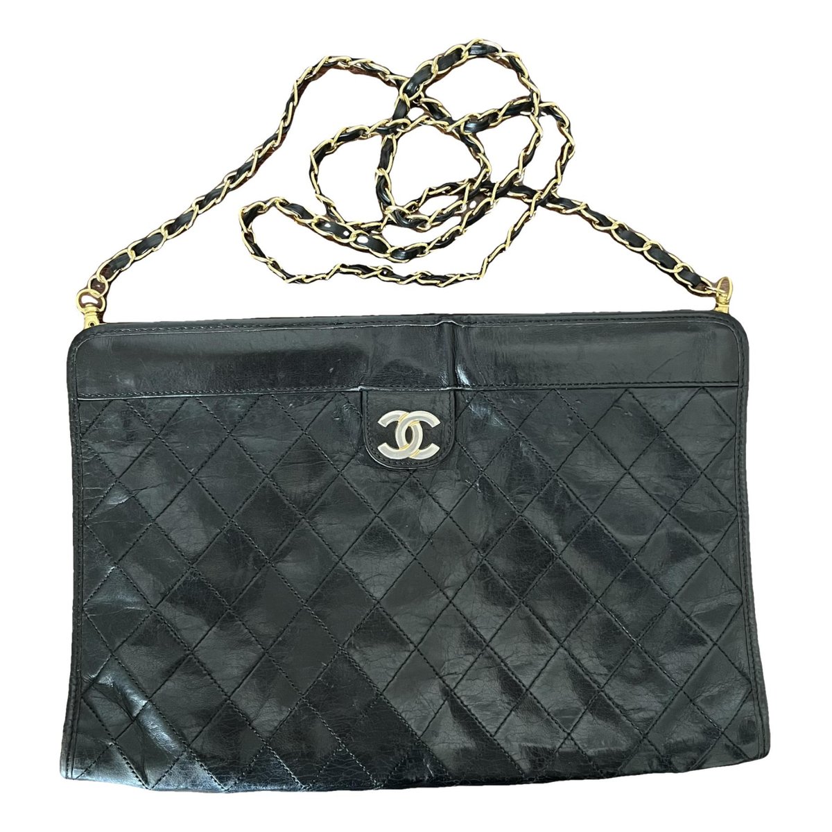 Timeless/Classique leather clutch bag